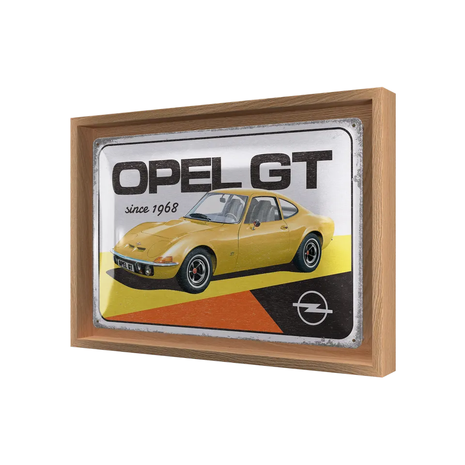 nostalgic-art-opel-gt-since-1968-targa-in-metallo-con-cornice-n-frame-m image 1