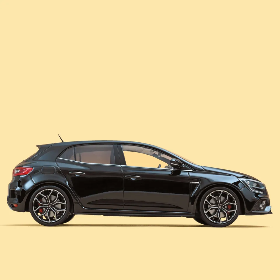 norev-renault-megane-r-s-2017-nera-1-18-modellino-die-cast image 1