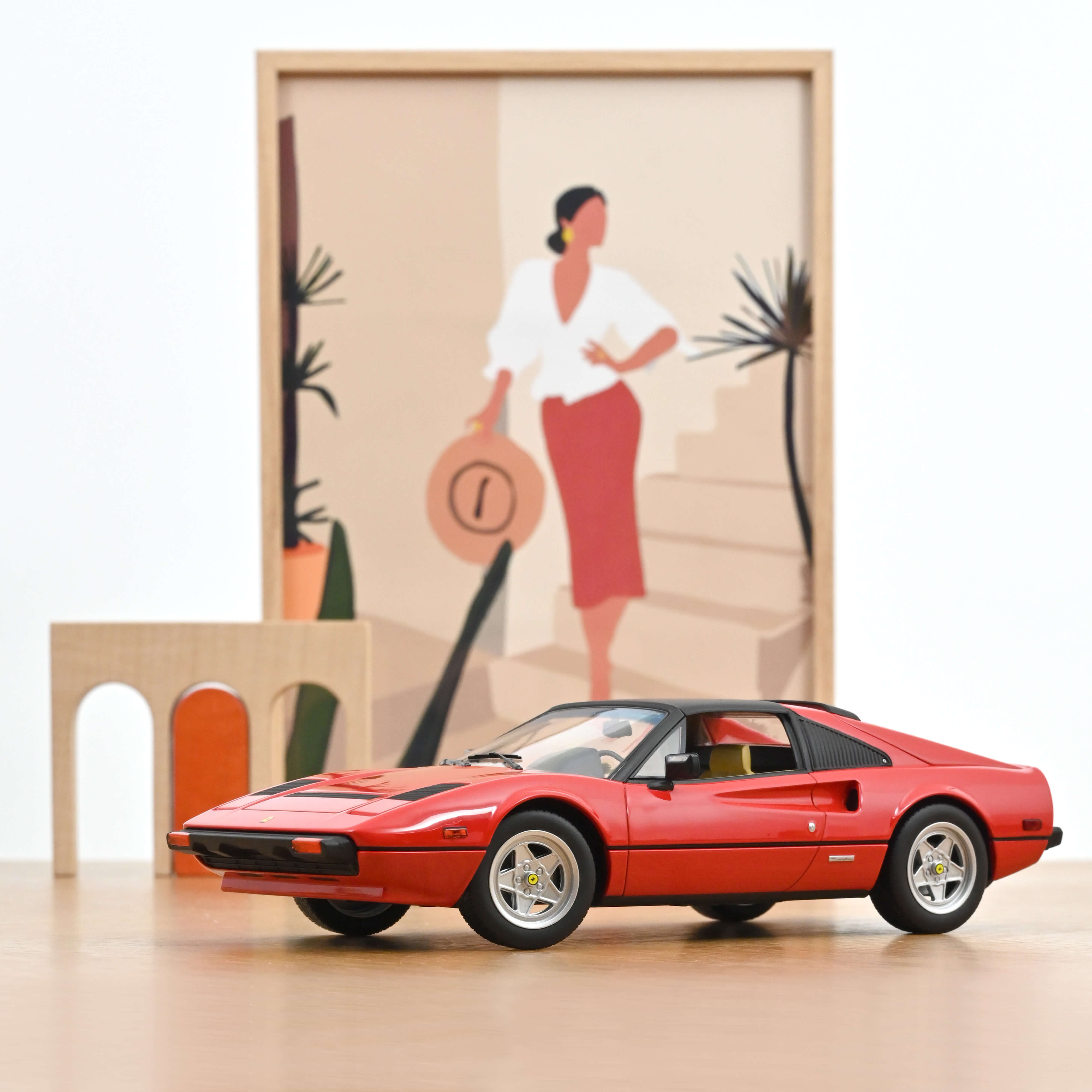 norev-ferrari-308-gts-1982-rouge-rossa-1-18-youngtimer-da-collezione image 2