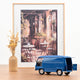 norev-renault-estafette-1967-saviem-blue-1-18-furgone-die-cast-da-collezione image 2