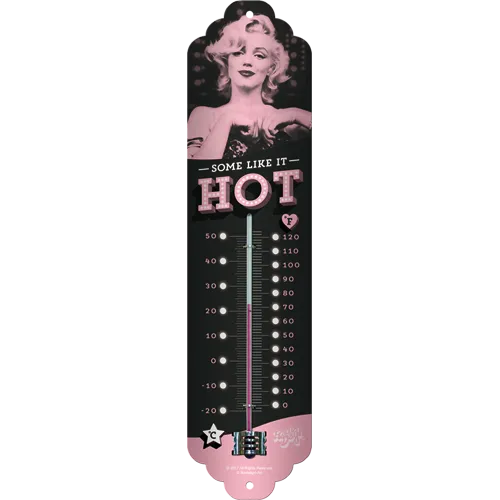 nostalgic-art-marilyn-some-like-it-hot-termometro-retr-6-5-x-28-cm image 1