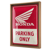 nostalgic-art-honda-mc-parking-only-targa-in-metallo-30x40-cm-2 image 6