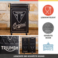nostalgic-art-triumph-original-motorcycles-scatola-caff-in-metallo-con-coperchio image 2