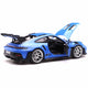 norev-porsche-911-gt3-rs-pack-weissach-2022-1-18-modellino-auto-blu-shark image 3