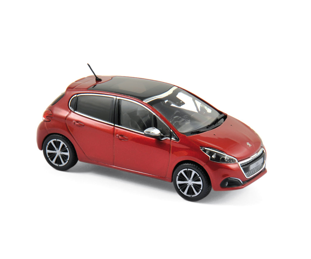 norev-peugeot-208-2015-modellino-auto-1-43-rosso-rubi image 1
