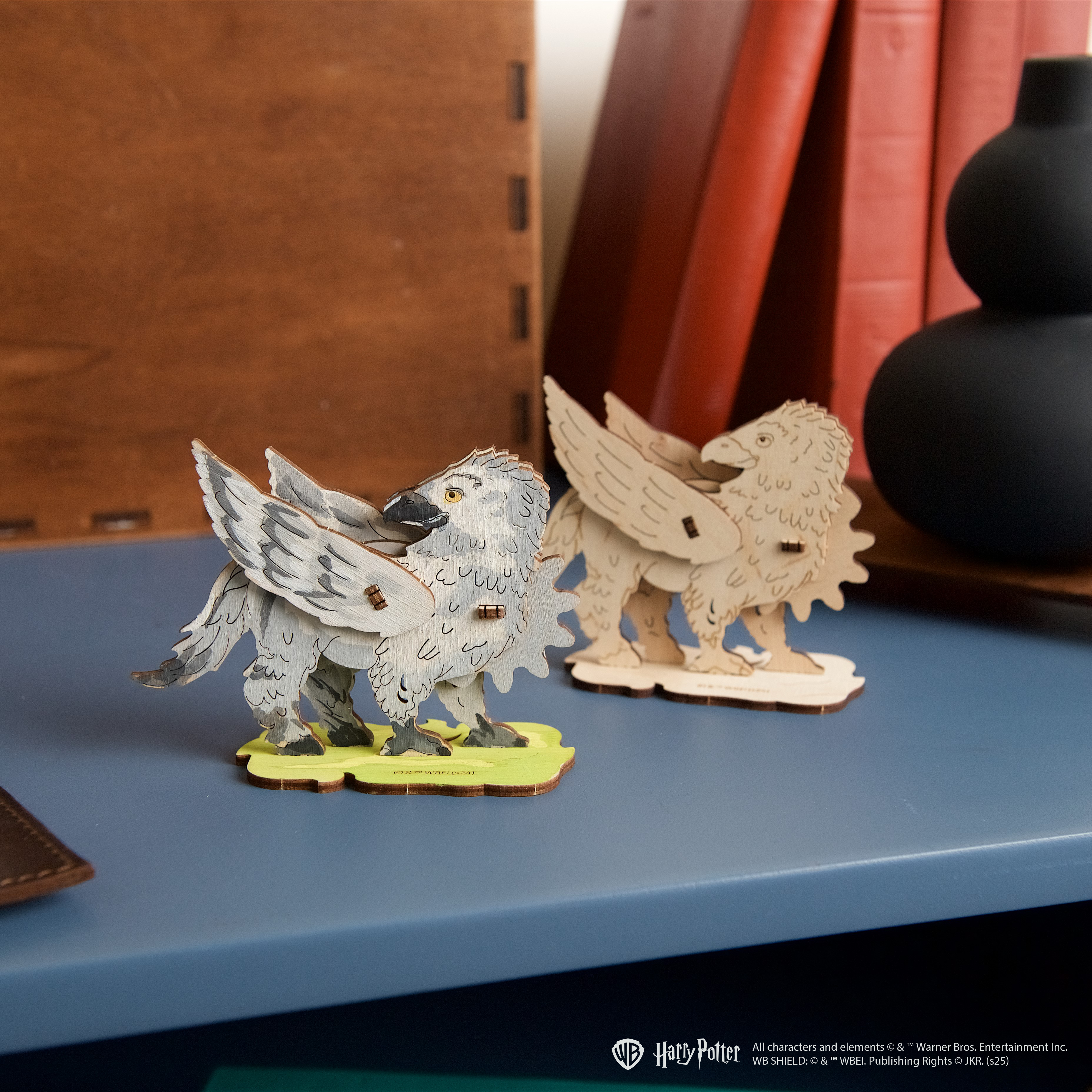 ugears-buckbeak-ippogrifo-modello-3d-in-legno-da-colorare-harry-potter image 6