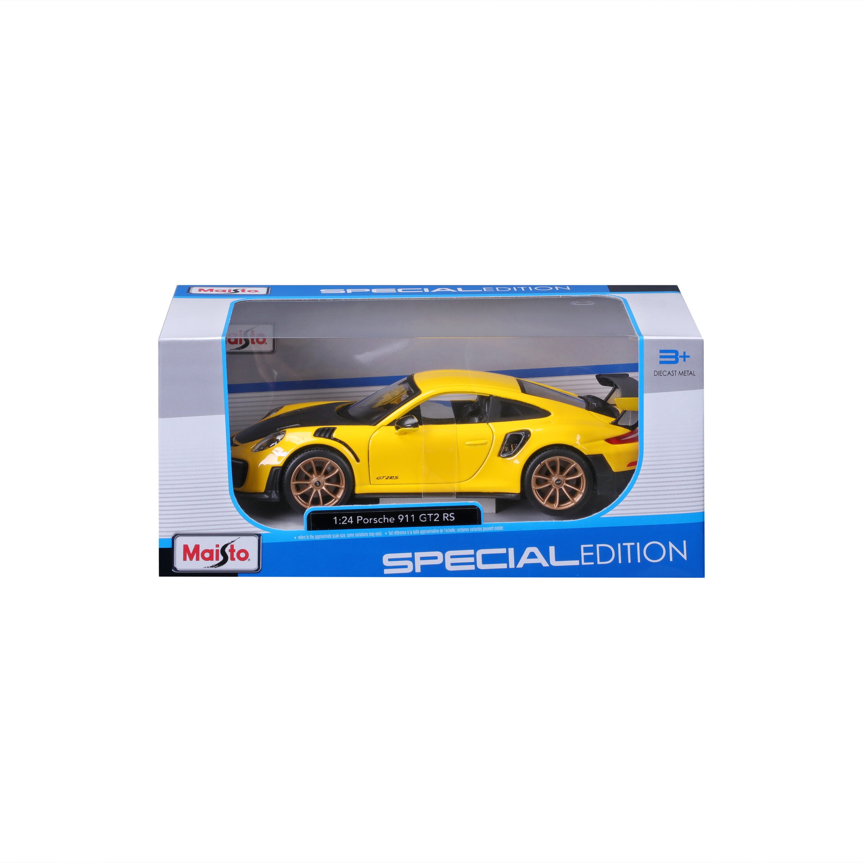 maisto-porsche-911-gt2-rs-1-24-gialla-street-fire image 7