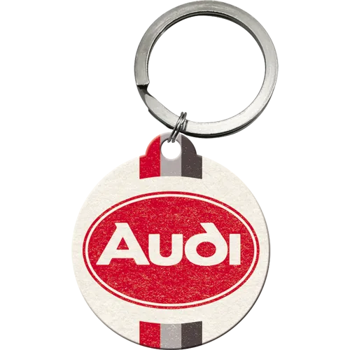nostalgic-art-audi-logo-portachiavi-in-metallo-4-cm-2 image 1