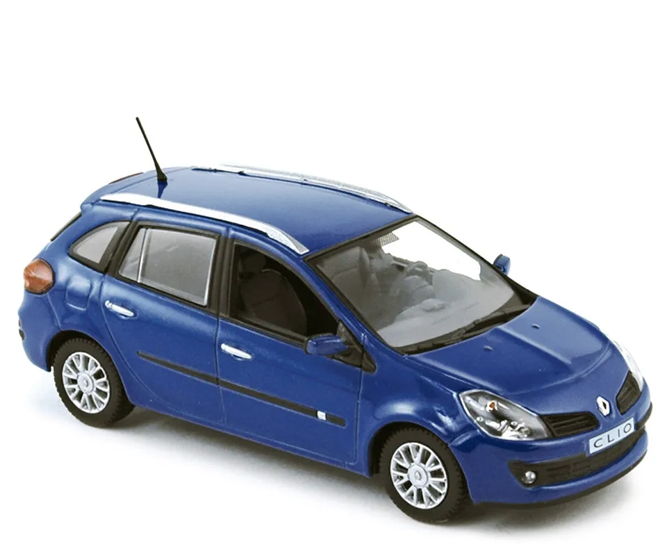 norev-renault-clio-estate-2007-bleu-extr-me-modellino-auto-1-43 image 1