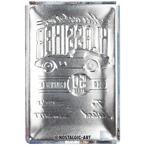 nostalgic-art-hier-wohnt-ein-klassiker-50-targa-in-metallo-20x30-cm-3 image 4