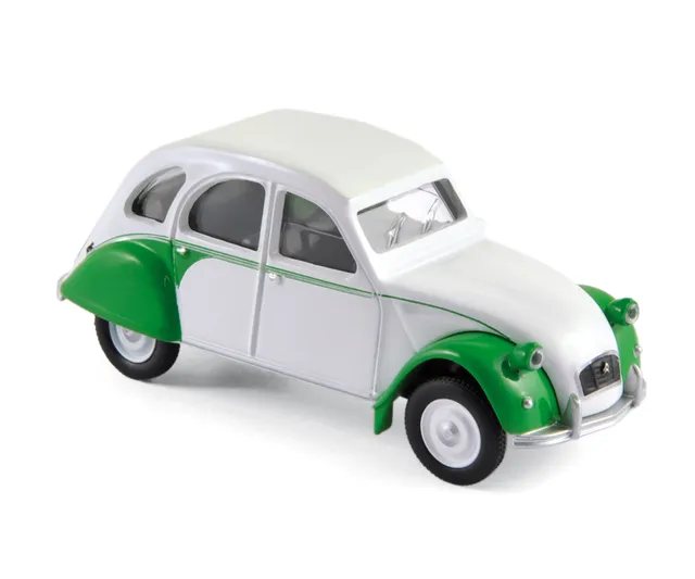 norev-citro-n-2cv-dolly-1986-verde-bianco-1-64-minijet image 1