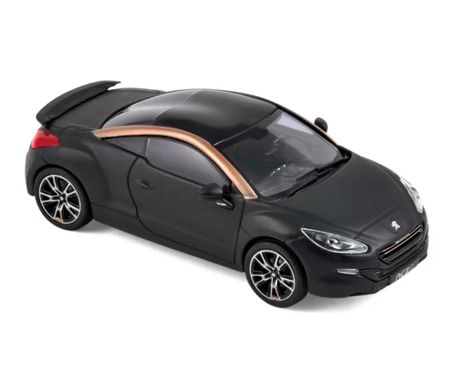 norev-peugeot-rcz-r-concept-2012-paris-nero-opaco-e-rame-modellino-auto-1-43 image 1