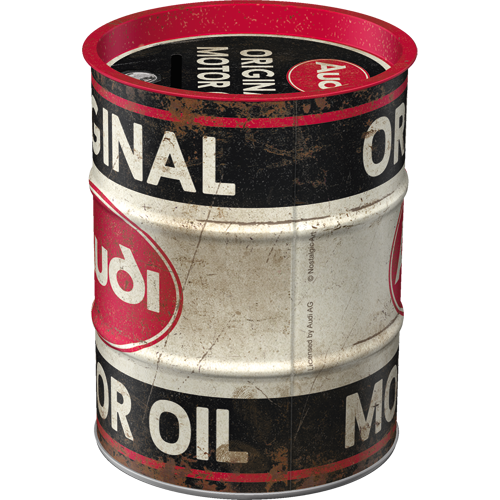nostalgic-art-audi-original-motor-oil-fusto-salvadanaio image 4