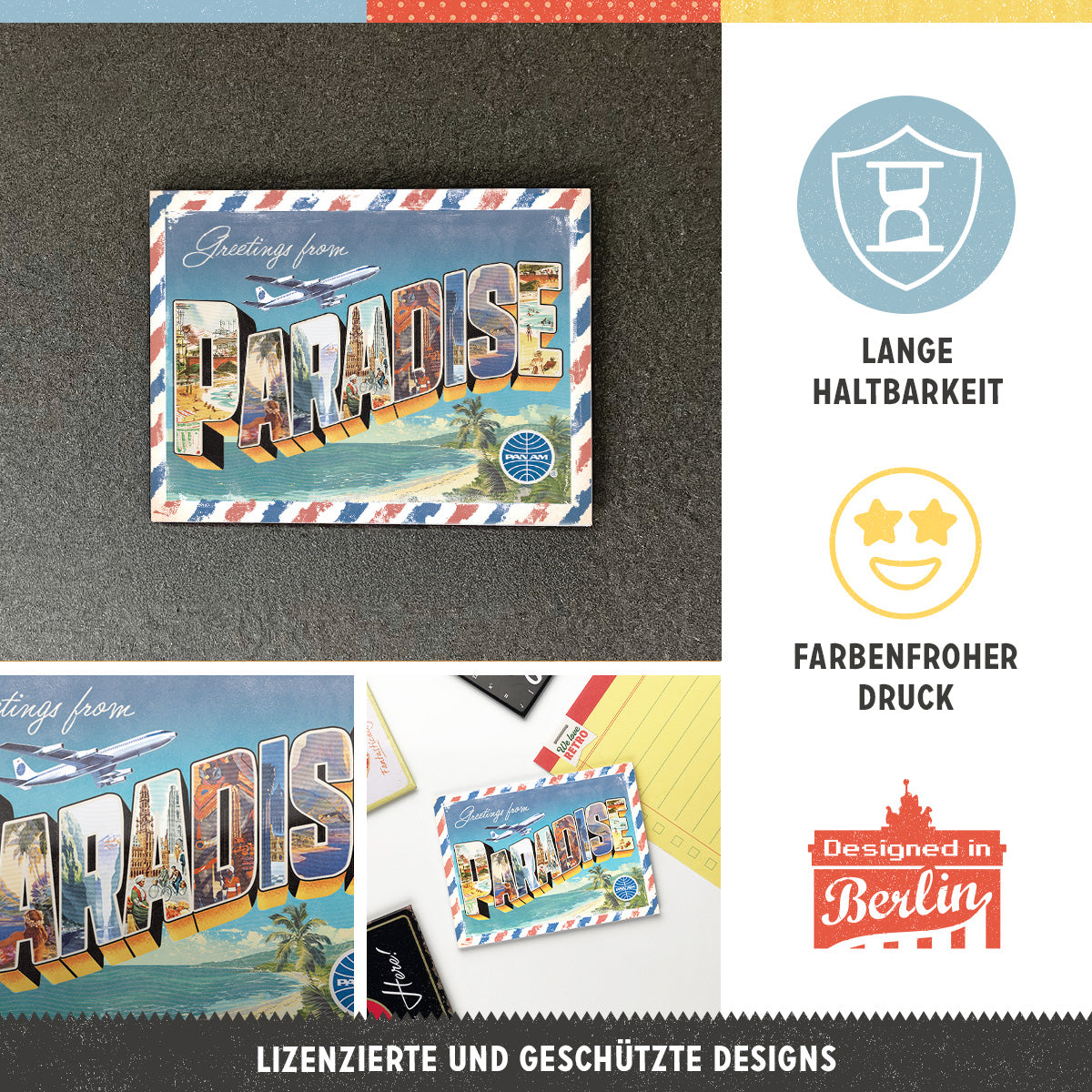 nostalgic-art-pan-am-paradise-calamita-da-frigo-6x8-cm image 3