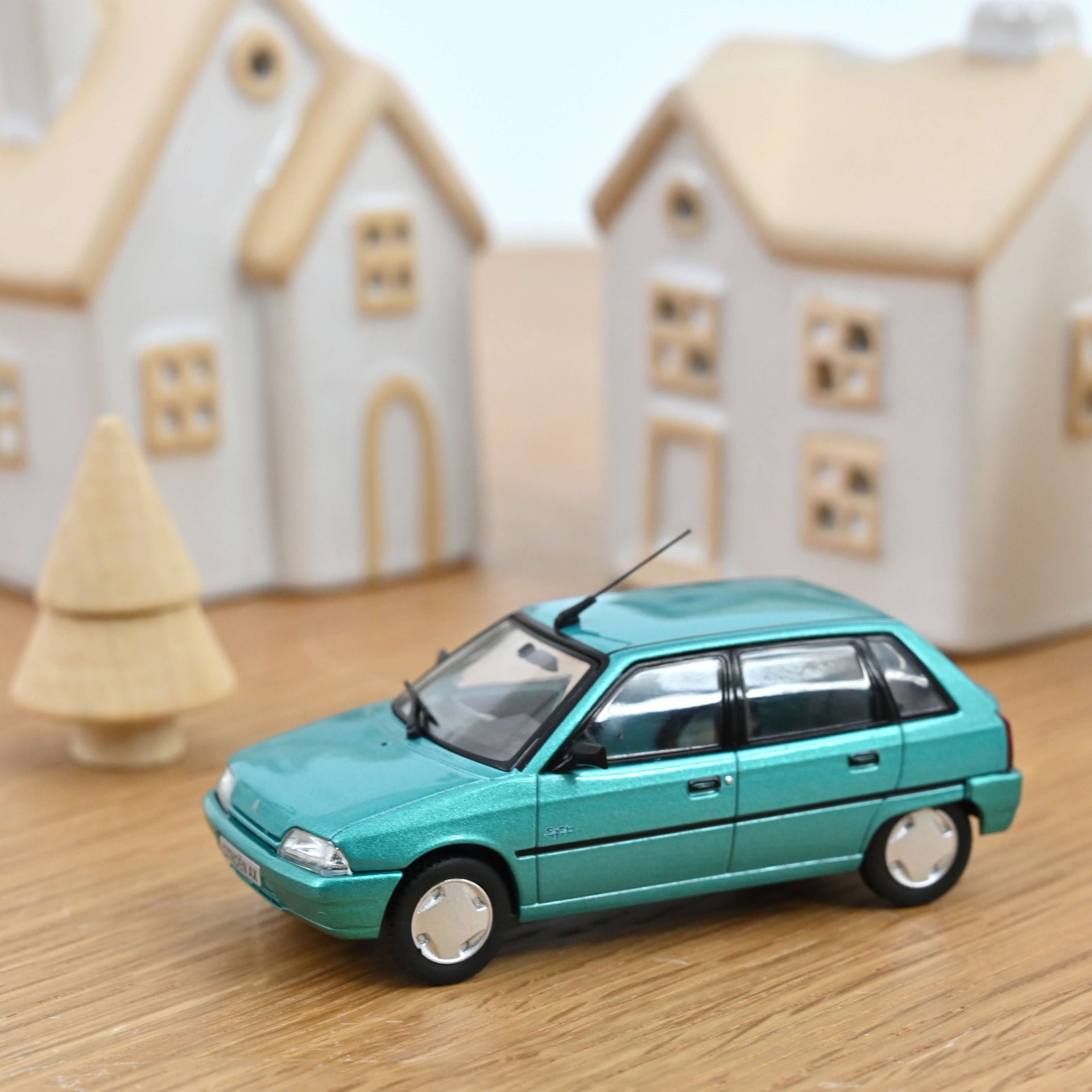 norev-citro-n-ax-5-porte-verde-polinesiano-1-43-jet-car-modellino-auto-da-collez image 1