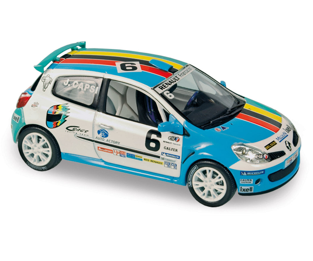 norev-renault-clio-cup-2006-capsi-modellino-auto-1-43-jet-car image 1