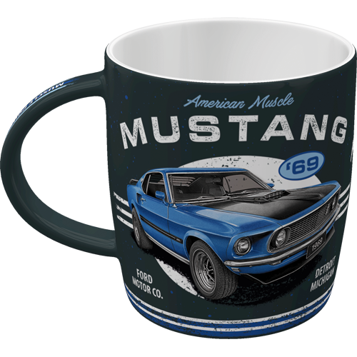 nostalgic-art-ford-mustang-1969-mach-1-blue-tazza-in-ceramica-330-ml image 4