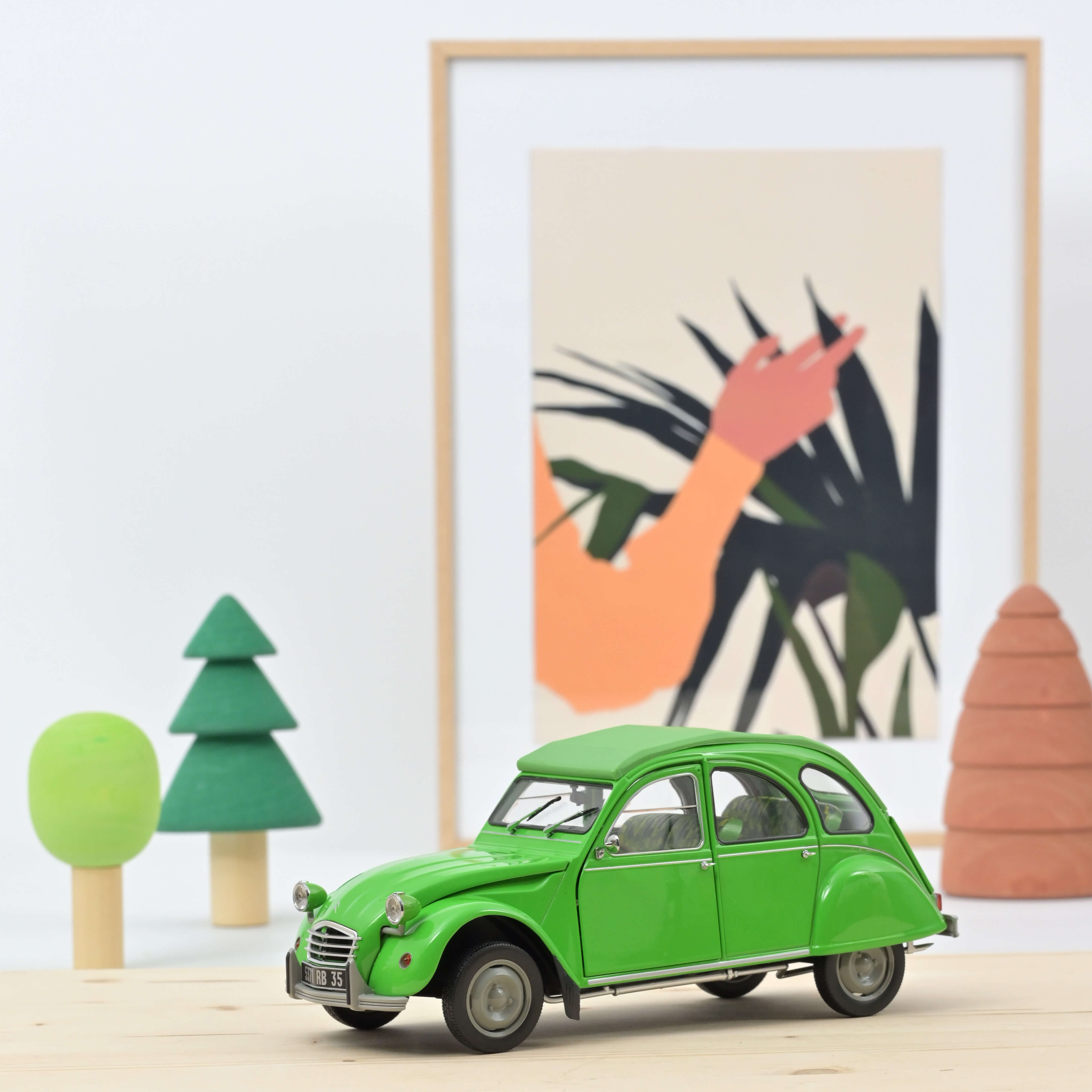norev-citro-n-2cv-1974-vert-palmeraie-1-18-edizione-300-pz image 2