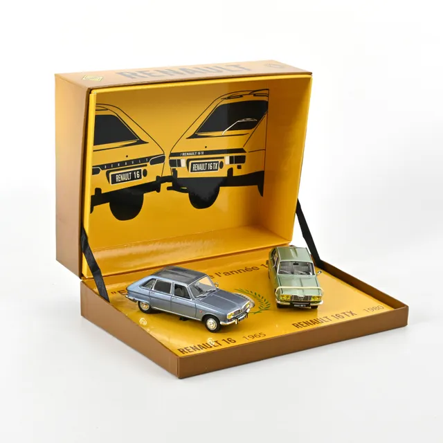 norev-renault-16-1965-cofanetto-40-anniversario-modellino-1-43 image 1