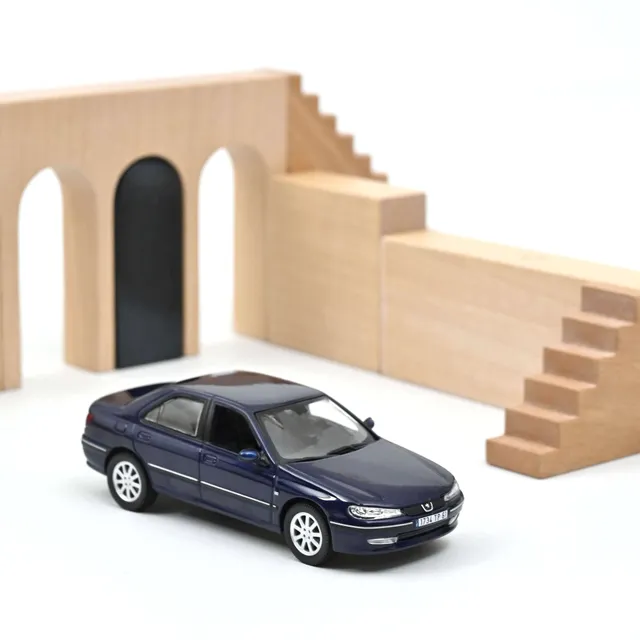 norev-peugeot-406-2003-blu-chinese-modellino-1-43 image 1