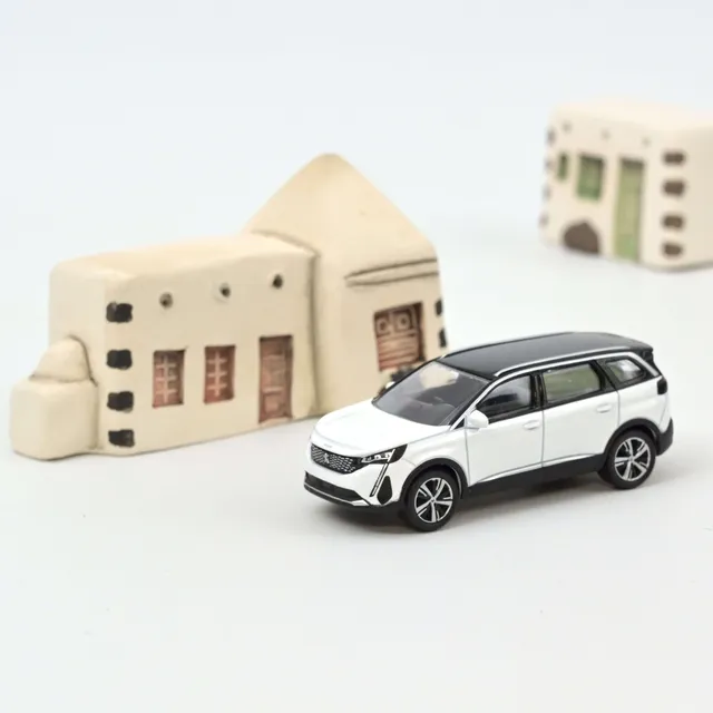 norev-peugeot-5008-2020-modellino-auto-1-64-bianco-metallizzato-minijet image 1