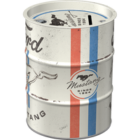 nostalgic-art-ford-mustang-horse-stripes-logo-salvadanaio-lattina-olio-600-ml image 2