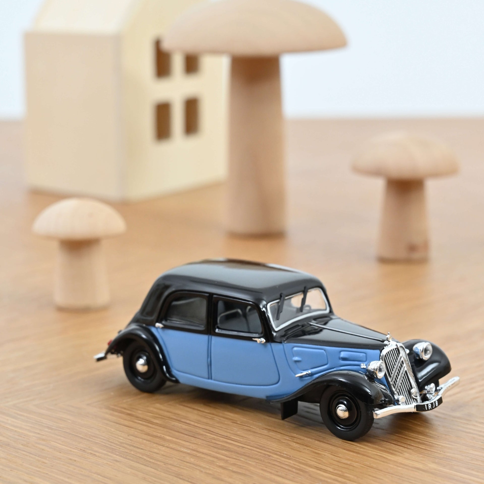 norev-citro-n-11-l-g-re-coupe-de-ville-1935-blu-e-nero-1-43-modellino-auto-die-c image 1