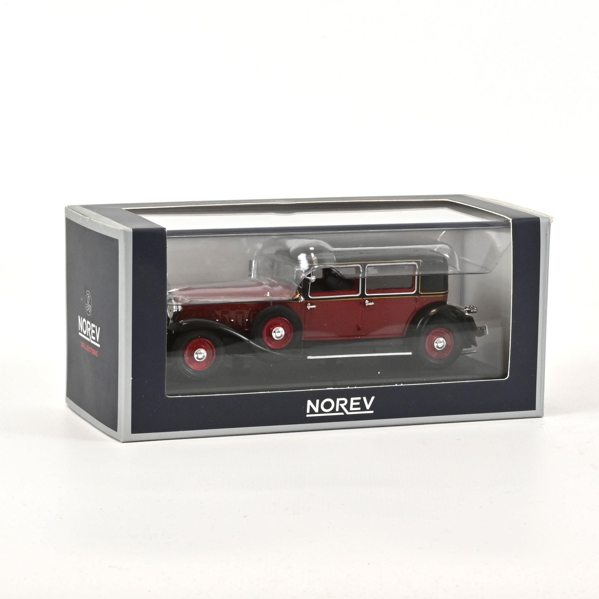norev-renault-type-rm2-reinastella-1932-dark-red-automodello-1-43 image 1