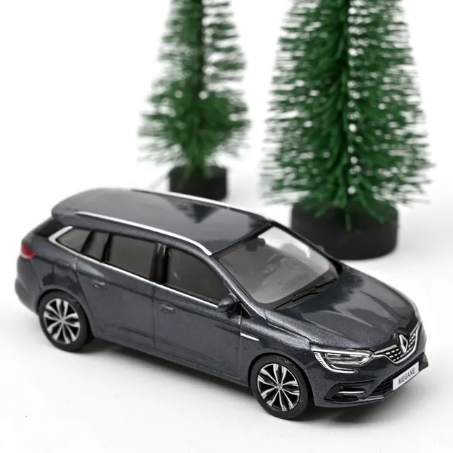 norev-renault-megane-sport-tourer-2020-grigio-titanium-modellino-auto-1-43 image 1