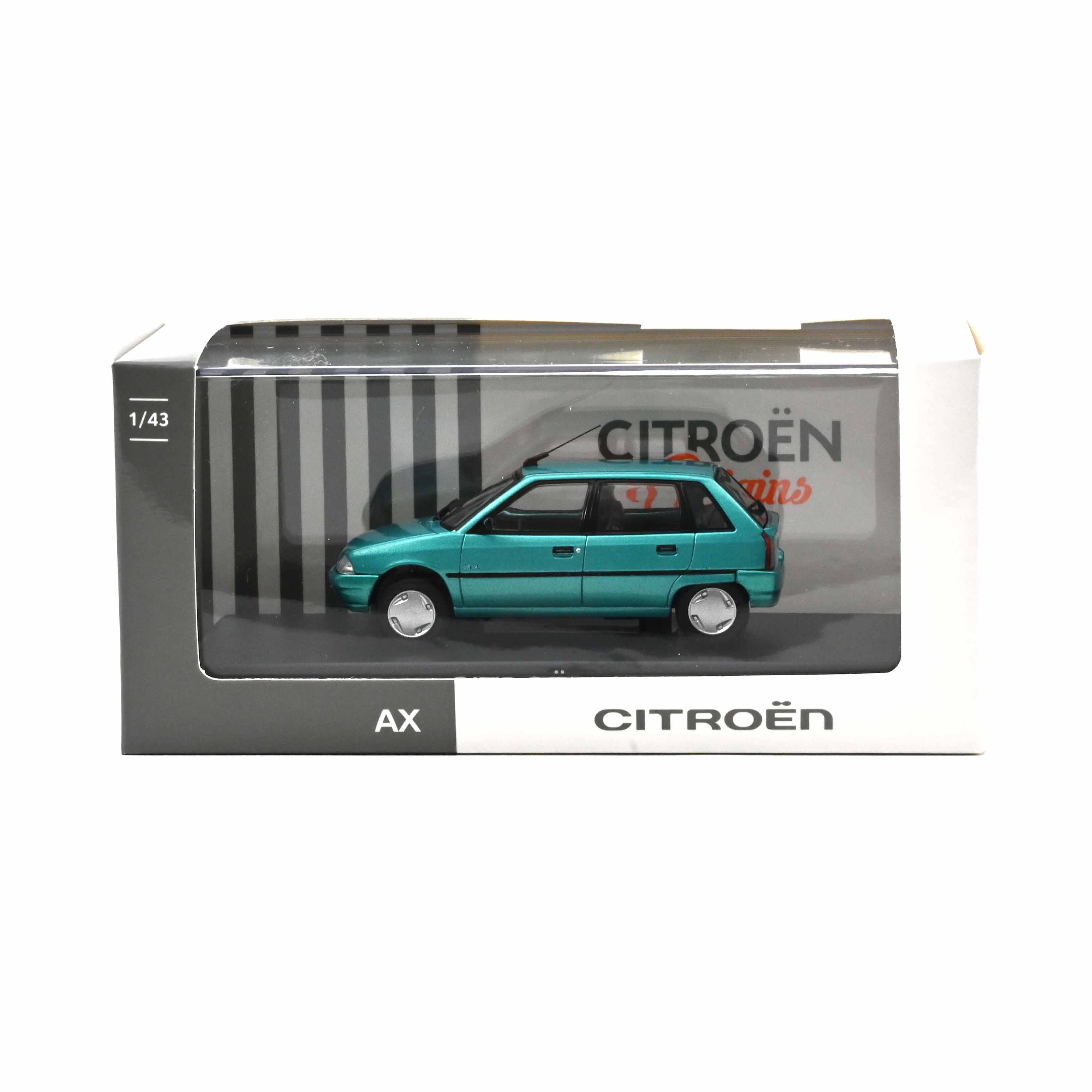 norev-citro-n-ax-5-porte-vert-polyn-sie-1-43-youngtimer image 4
