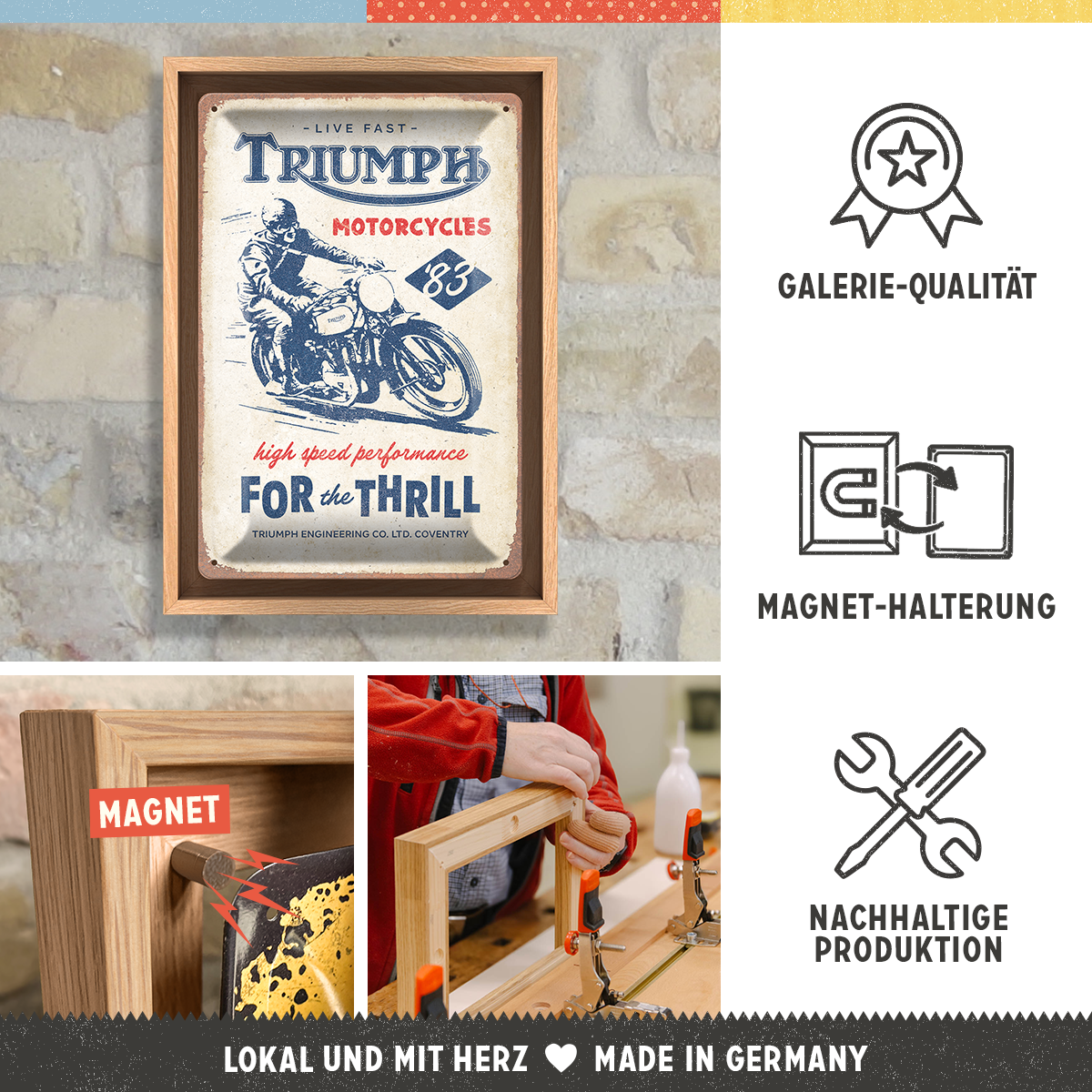 nostalgic-art-triumph-for-the-thrill-cornice-n-frame-m-edition-24x33-5-cm image 3