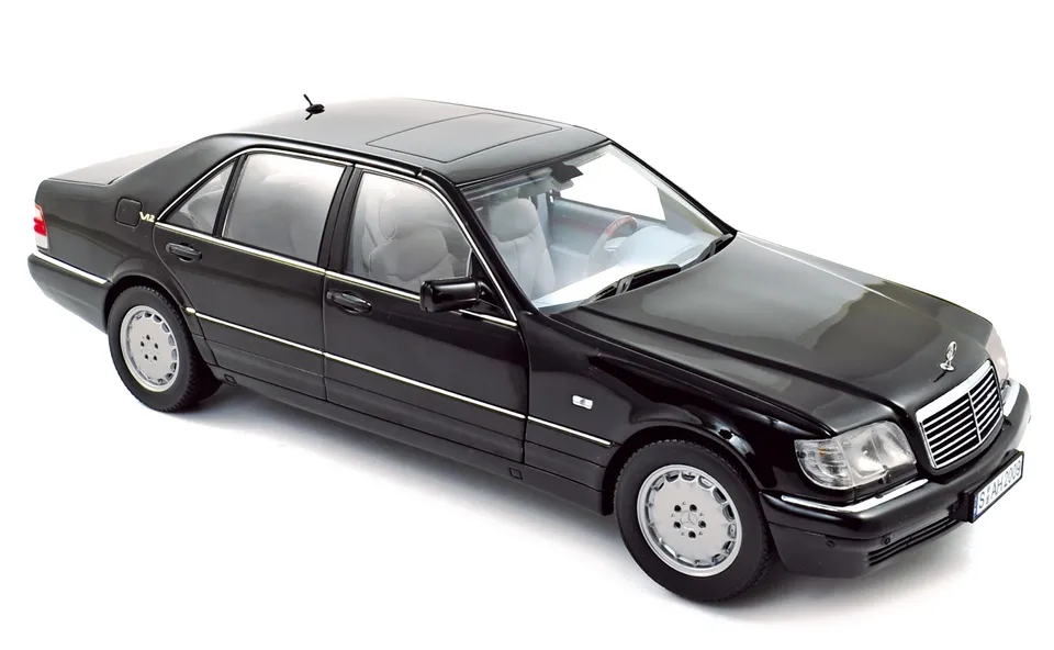 norev-mercedes-benz-s600-1997-1-18-modellino-auto-bornit-metallizzato image 1