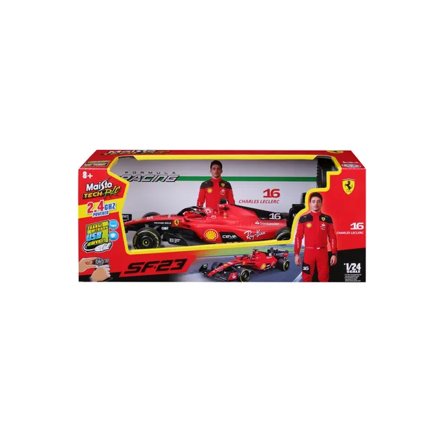maisto-tech-ferrari-f1-sf-23-16-leclerc-rc-1-24-auto-radiocomandata image 1