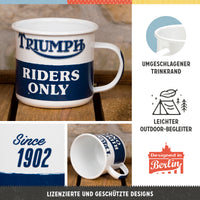 nostalgic-art-triumph-riders-only-tazza-smaltata-360-ml-2 image 3