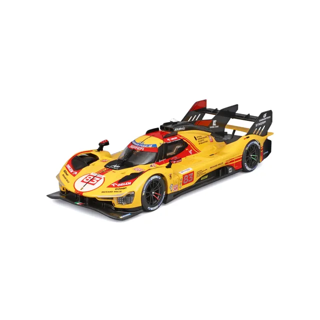 bburago-ferrari-499p-83-le-mans-hypercar-2024-af-corse-1-24 image 1