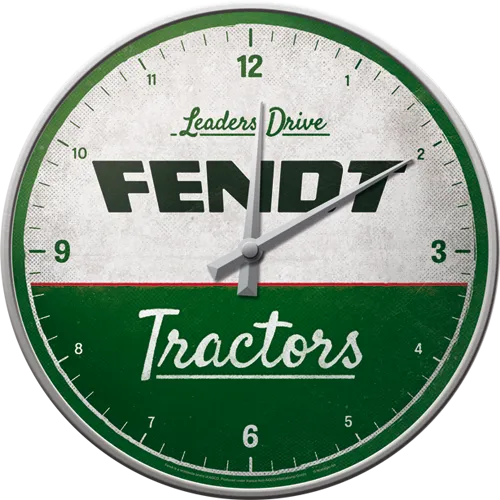 nostalgic-art-fendt-tractors-orologio-da-parete-in-metallo-31-cm image 1
