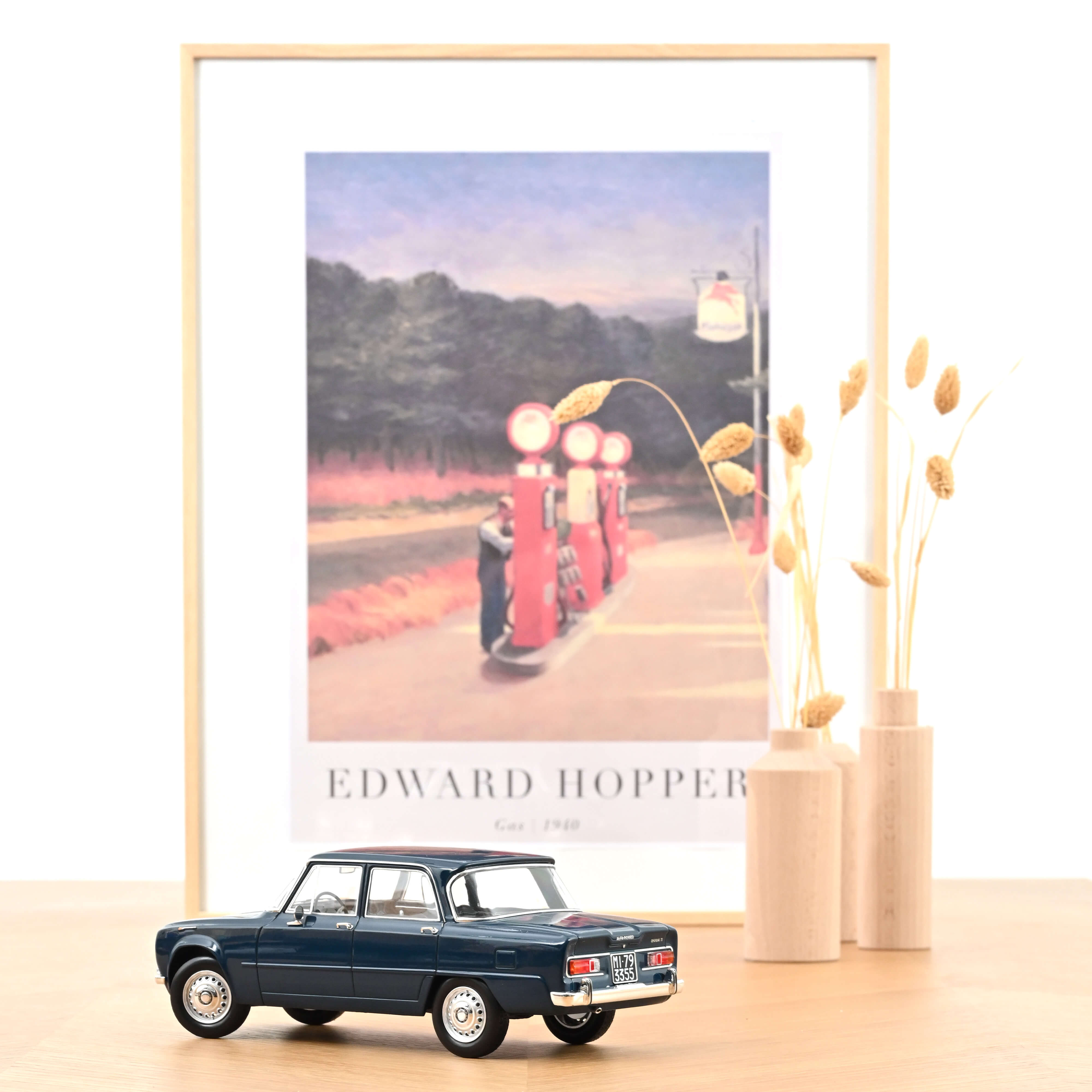 norev-alfa-romeo-giulia-ti-1964-modellino-auto-1-18-blu-petrolio image 2