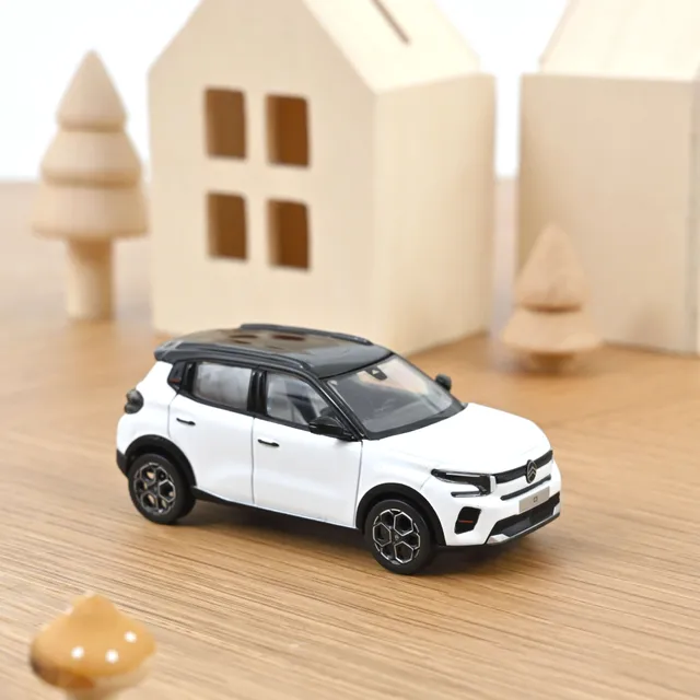 norev-citroen-c3-2024-bianco-banquise-tetto-nero-1-43 image 1