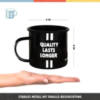 nostalgic-art-daimler-truck-drivers-only-tazza-smalto-360-ml image 2