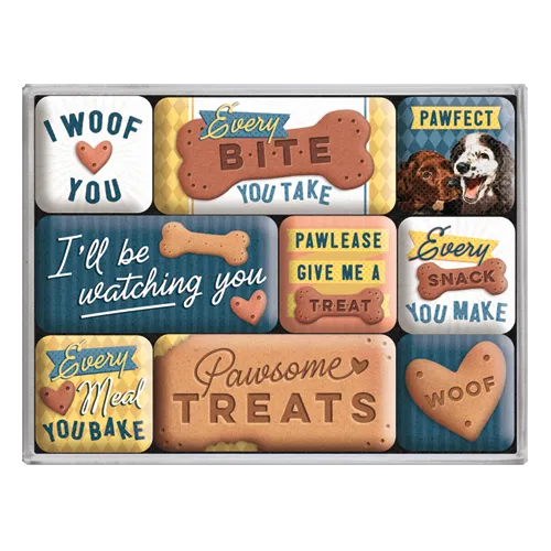 nostalgic-art-every-bite-you-take-dog-treats-set-magneti-7x9x2-cm image 1