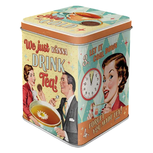 nostalgic-art-say-it-50s-tea-cookies-together-scatola-t-metallo-100-g-7-5x7-5x9- image 1