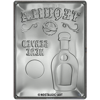 nostalgic-art-tequila-served-here-targa-in-metallo-30x40-cm image 3