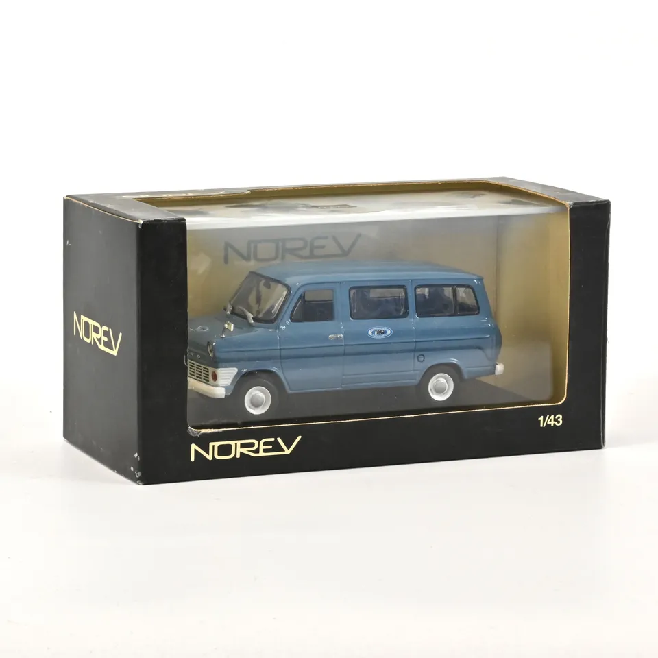 norev-ford-transit-bus-1969-bleu-1-43-modellino-die-cast image 1