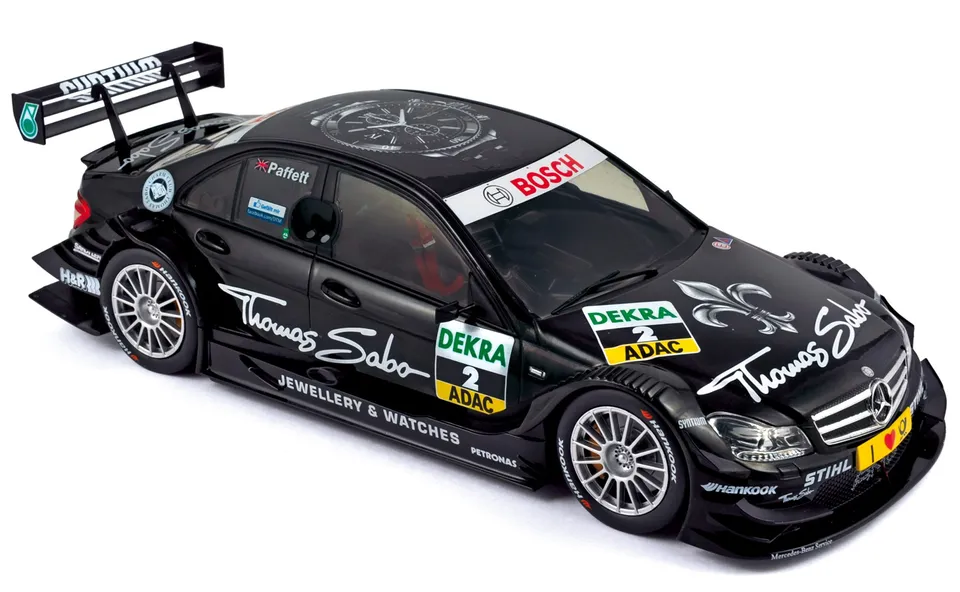 norev-mercedes-benz-classe-c-dtm-2011-n-2-paffett-modellino-1-18 image 1