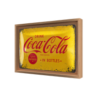 nostalgic-art-coca-cola-logo-yellow-targa-in-metallo-20-x-30-cm image 7