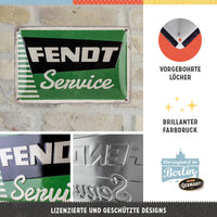 nostalgic-art-fendt-service-targa-in-metallo-20x30-cm-in-rilievo image 2
