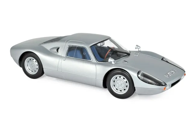 norev-porsche-904-gts-1964-argento-1-18-modellino-die-cast image 1