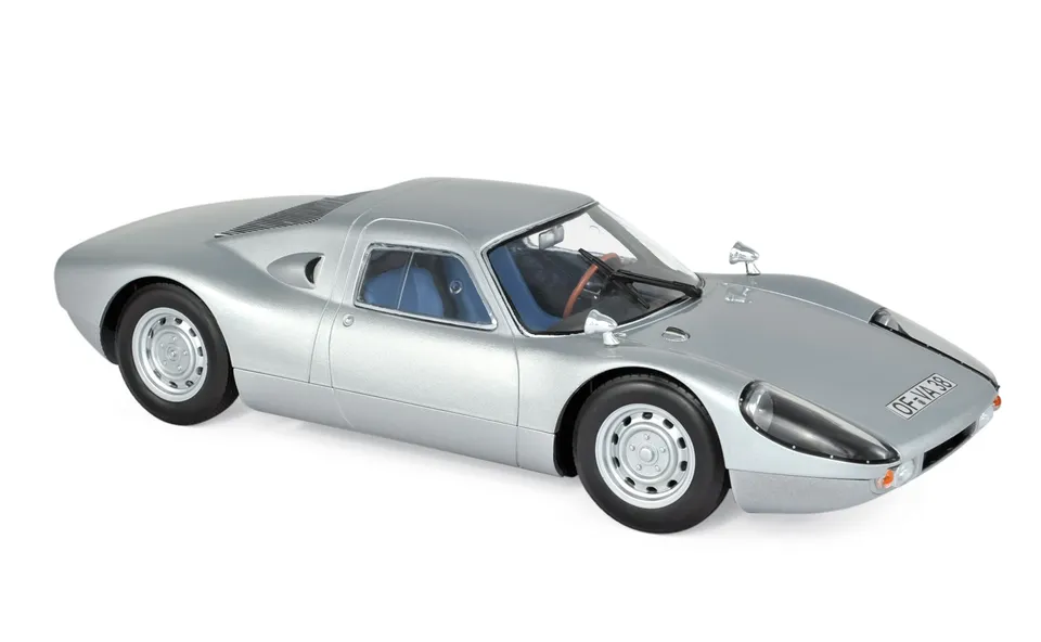 norev-porsche-904-gts-1964-argento-1-18-modellino-die-cast image 1