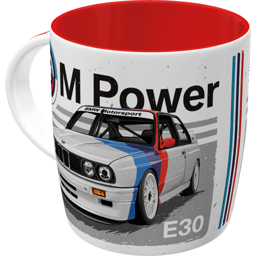 nostalgic-art-bmw-motorsport-m-power-e30-tazza-in-ceramica-330-ml-2 image 1