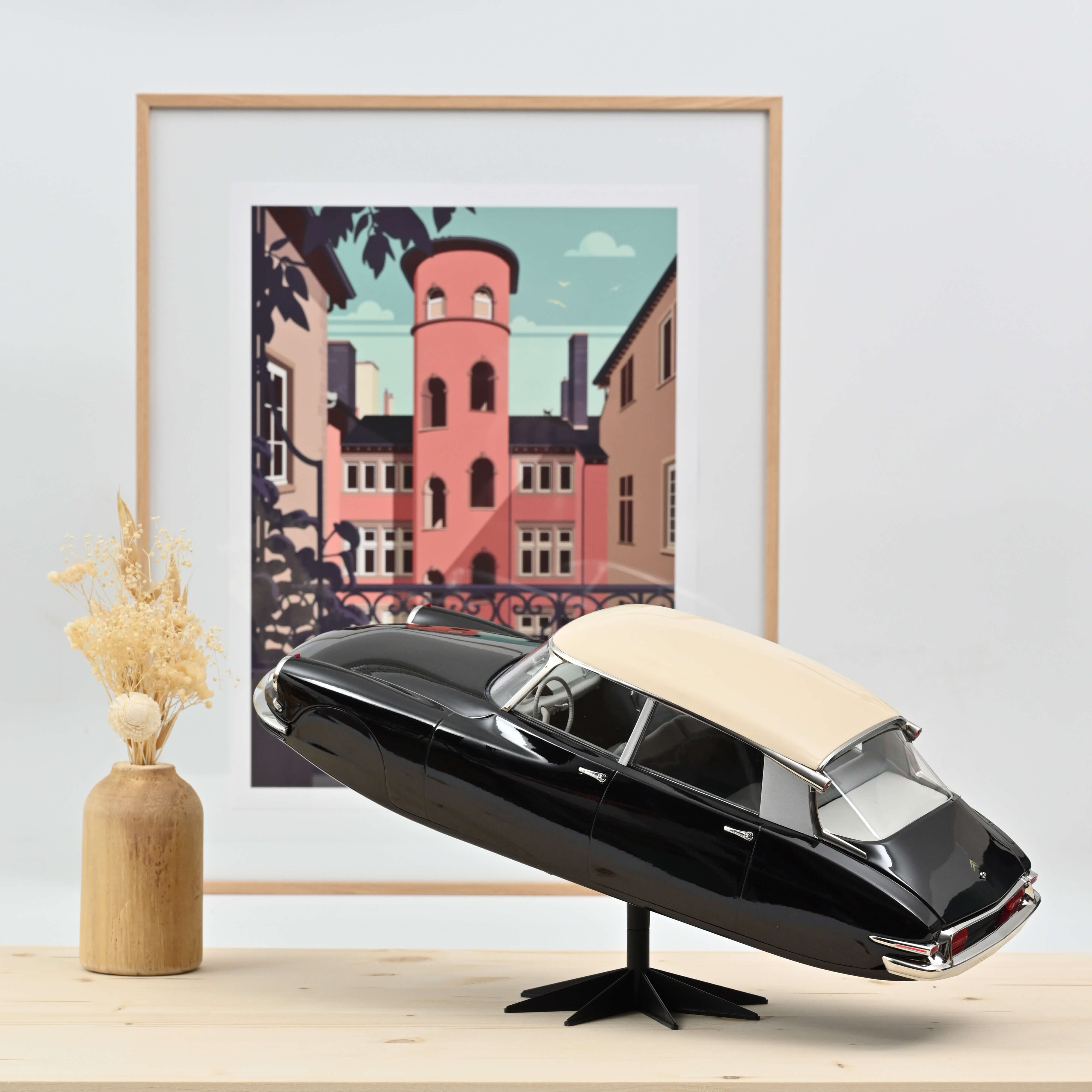 norev-citro-n-ds-19-totem-1957-noir-beige-1-12-modello-auto-grande-edizione-300- image 2